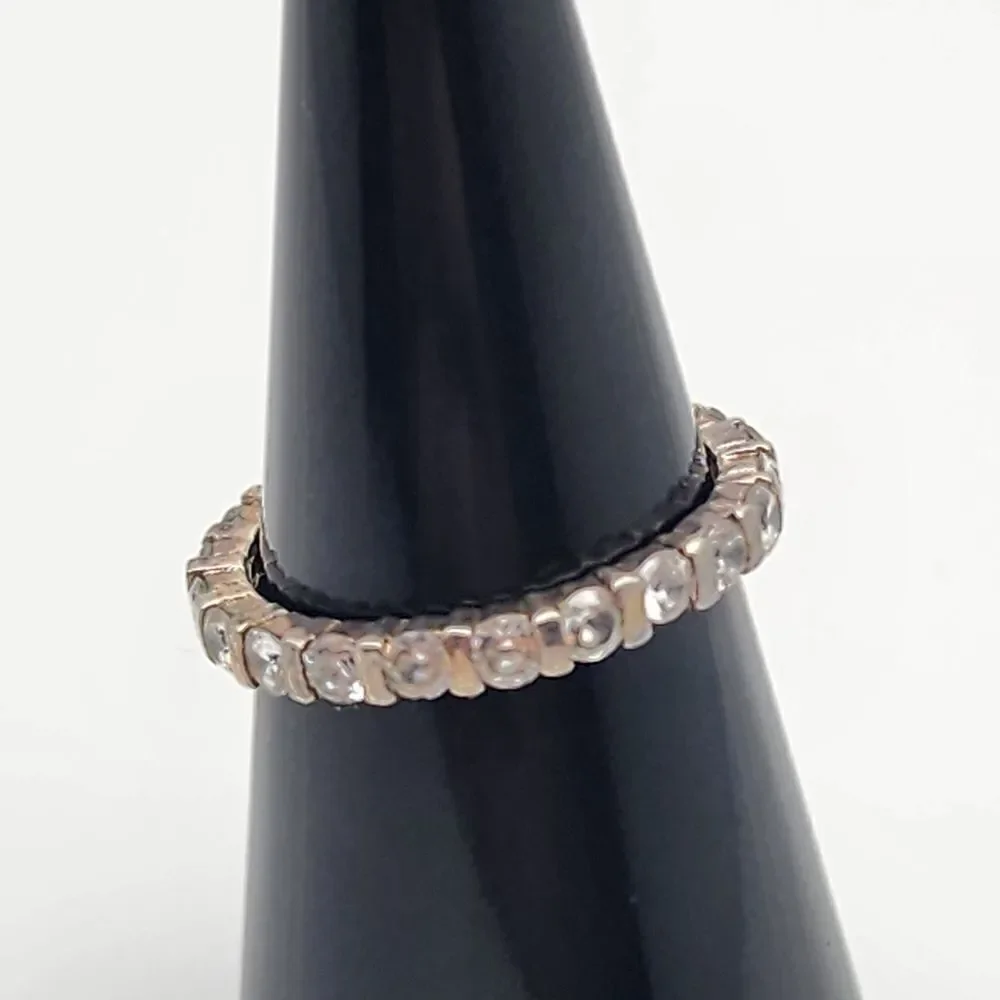 Sterling Silver & Clear CZ Ring (7)